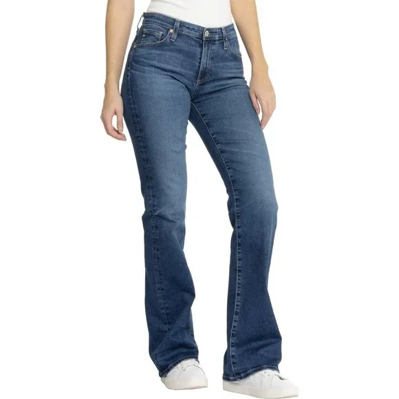 NEW AG Jeans Angel Extended Bootcut Denim  women Jeans - Low Rise 252 - Picture 9 of 11